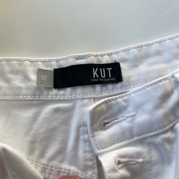 KUT Button-fly white shorts - Picture 6 of 6